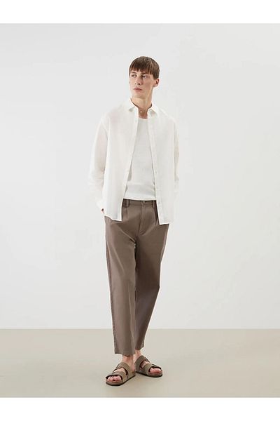 LC Waikiki Xside Beige Standard Fit Gabardine Men's Pants