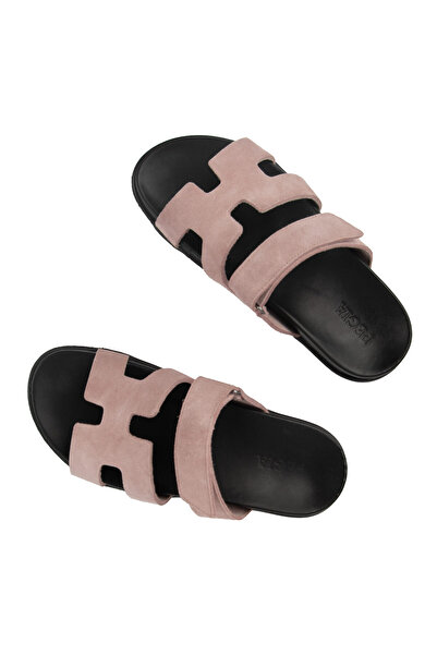 Pegia Women's Strappy Suede Slippers 215516