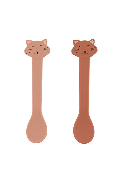 Trixie طقم ملاعق سيليكون مكون من قطعتين Mrs.Cat