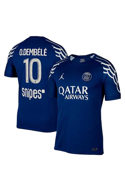 Lion Spor P'aris S'aint-G'ermain FC 25-26 Νέα σεζόν Ousmane Dembele Εναλλακτική φανέλα ποδοσφαίρου (τέταρτη φανέλα)