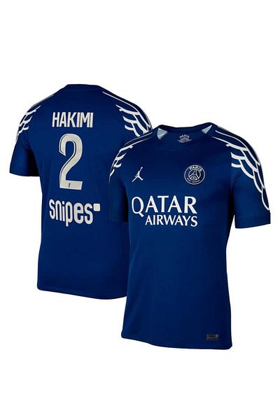 Lion Spor P'aris S'aint-G'ermain FC 25-26 Νέα σεζόν Achraf Hakimi Εναλλακτική φανέλα ποδοσφαίρου (τέταρτη φανέλα)