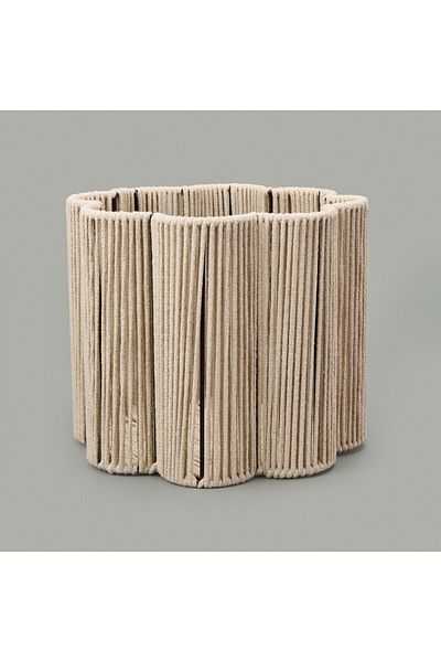 MATMEL Living Granny Summer Large Decorative Basket - Ecru - 30X25 cm