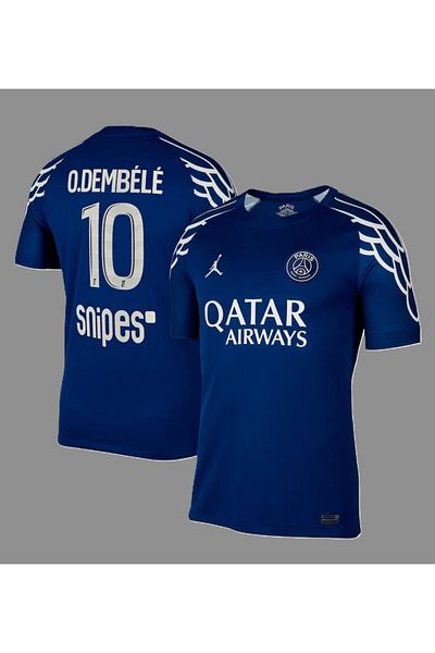 Lion Spor PSG 25-26 New Season Ousmane Dembélé Fourth Kit Jersey 6722343656