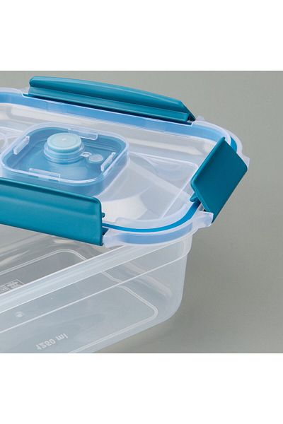 MATMEL Rectangular Vacuum Lockable Storage Container - Asorti - 1.25 Lt