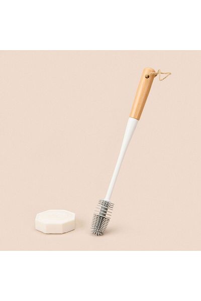 MATMEL Bamboo Handle Bottle Brush - Asorti - 32 cm