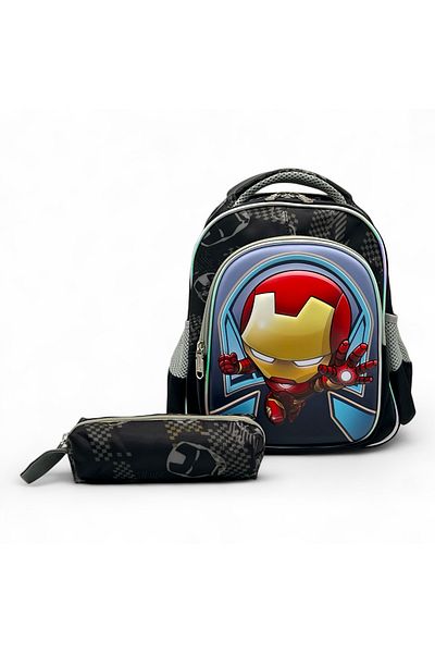 Shihon 2-Piece Boys School Backpack 12 Inch
