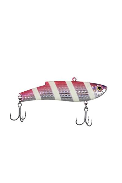 RYUJI Luffer 9cm 32gr Vibrasyon Yem Pink Zebra Glow