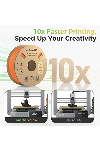 Creality Hyper Pla Turuncu Filament 1.75mm 1000gr