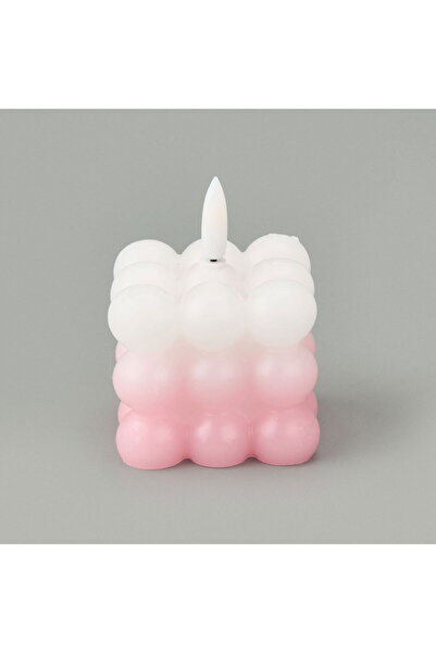 Genel Markalar Bubble Led Pilli Mum - Asorti - 7 cm