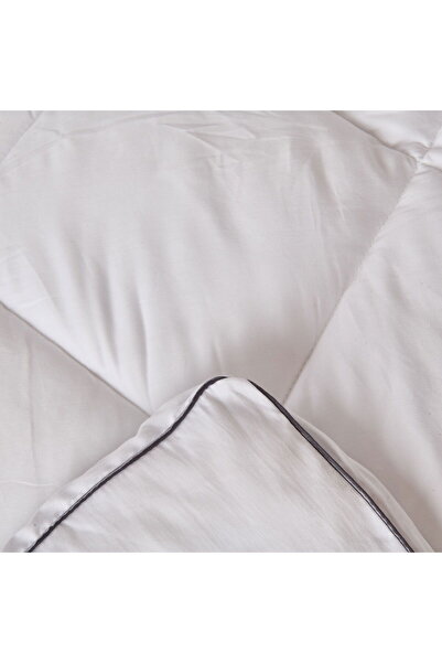 ASPARTAM Soft Single Cotton Microgel Quilt - White - 155X215 cm