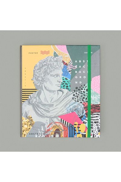MATMEL 160 Pages Cardboard Cover Notebook - Asorti