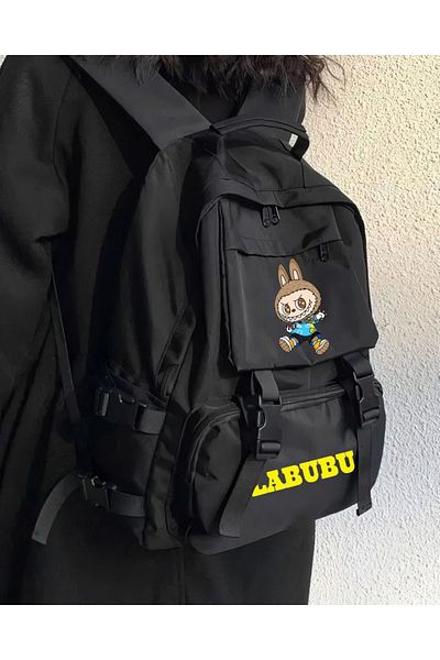 Toum Σχολική τσάντα πλάτης Labubu Printed Palaska