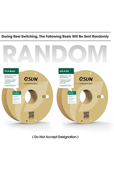 eSun Basic Pla Gri Filament 1,75mm 1 Kg - Urhanshop Gönderimli