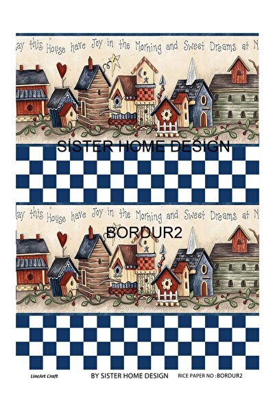 Genel Markalar Line Art Craft Dekopaj Kağıdı No: Bordur2