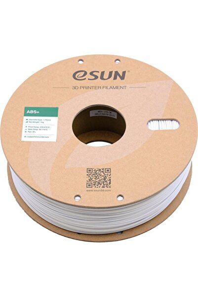 eSun Abs+ Filament Soğuk Beyaz 1,75mm 1Kg -  Yetkili Satış