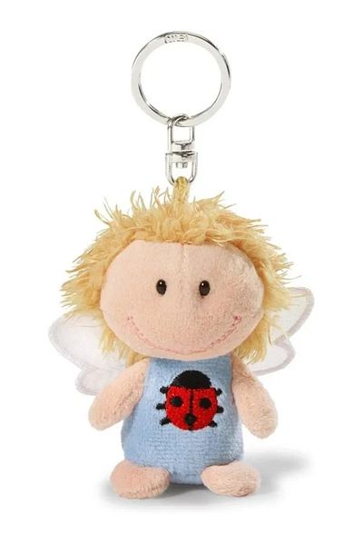 Mu Art Ahşap Nici Schütze Dich ", the Guardian Angel Angel of Protection Unisex Keychain, Keychain and Keychain