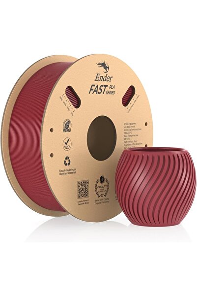 Creality Ender Fast Ateş Kırmızı 1.75mm Pla 3D Baskı Filamenti - Urhanshop Gö...