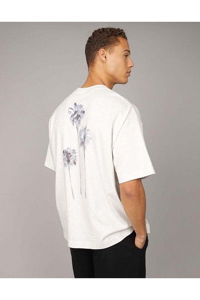 AMERICAN EAGLE AE Boxy Destination Graphic T-Shirt