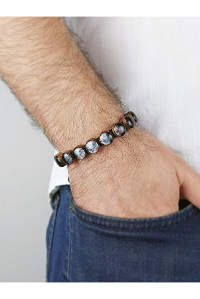 Bijulab Ay’ın Evreleri Temalı Bileklik – Unisex Takı | Anlamlı Hediye