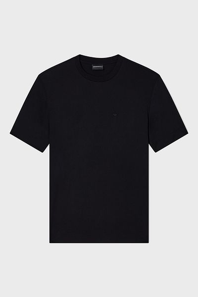 Emporio Armani With Logo Regular Fit Crew Neck t Shirt Men t Shirt Em002996 Af13721 Uc001