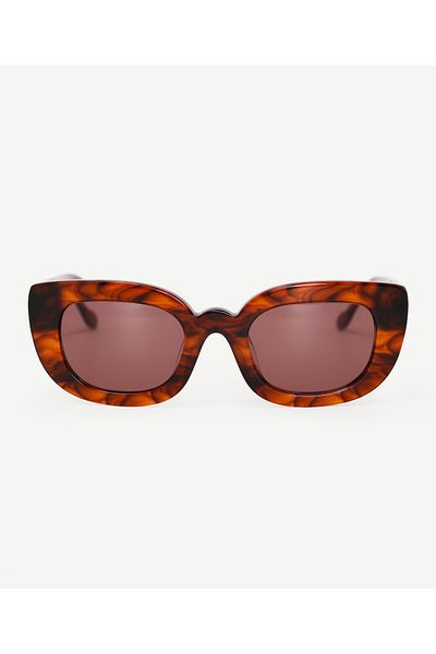 Yargıcı Rectangular Framed Sunglasses