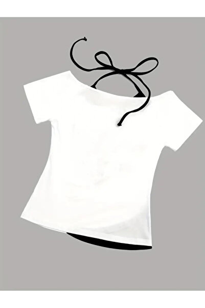 Touz Moda Gothic Victory Love Collar Short Sleeve Full Body Crop with Additional Strap