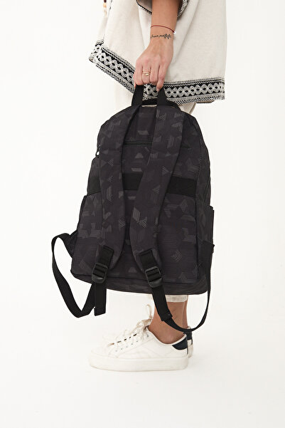 çkn sedat çakan çanta & fular & aksesuar 5 Compartment Water Non-Impacting Fabric Backpack (School Bag)3060