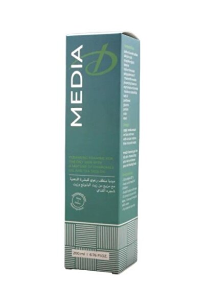 media Oily Skin Cleansing Foam 200ml ميديا رغوة تنظيف البشرة الدهنية 200 مل