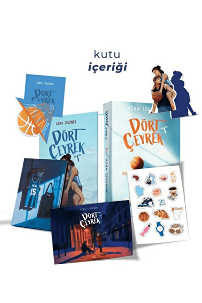 Ephesus Yayınları Dört Çeyrek 1 (Hediyeli Kutu) / Azra İzgüner / Ephesus Yayı...