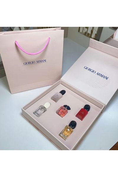 Giorgio Armani Armani Si Miniature Perfume Gift Set 5 Pieces
