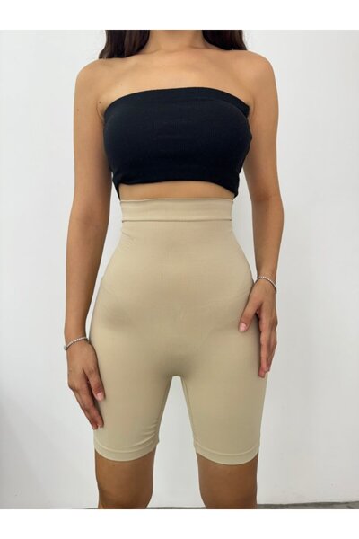 Adataque Silicone Long Leg Corset -Cream -Collection