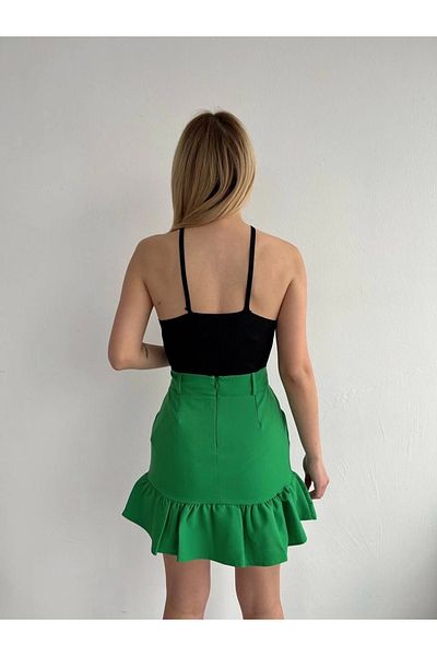 UGETTA Six Ruffle Skirt Green S24817