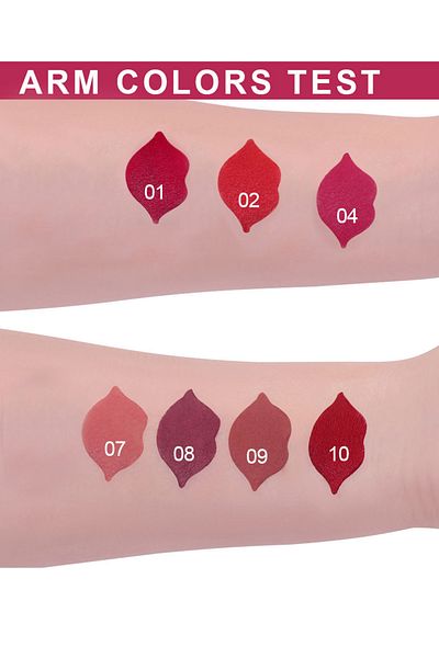 cmaadu Lipstick Matte Velvet Long Lasting High Pigment Longwear Lip Makeup for Women 1 Pcs
