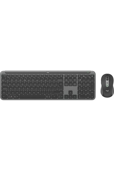 logitech Mk950 Signature Slim, Zestaw Klawiatury i Myszy,