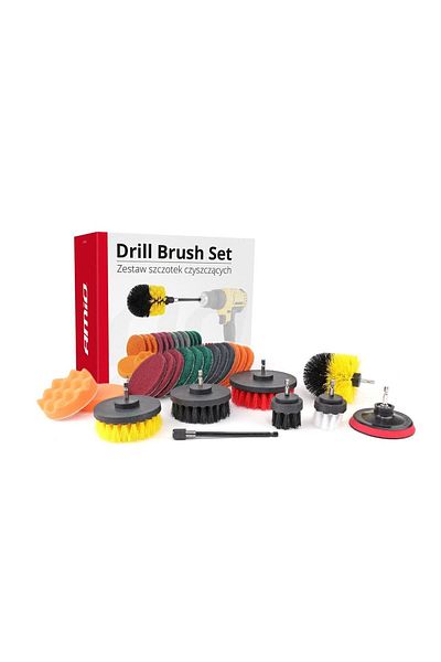 divendi-ro 22-piece set of cleaning and sanding brushes