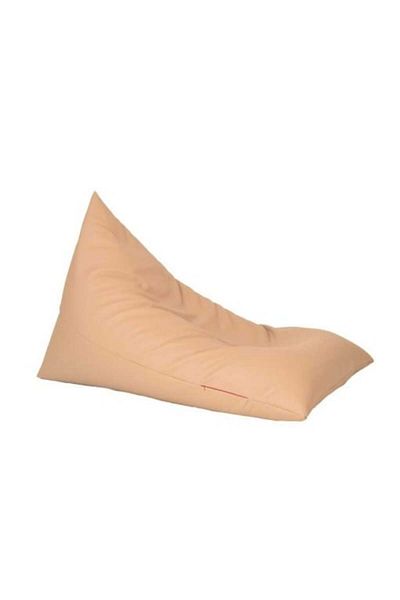 Pufrelax Fotoliu sac Kudos, Material Piele ecologica - Nude