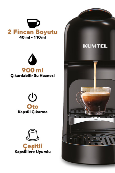 KUMTEL Kapsül Kahve Makinesi HCM-03