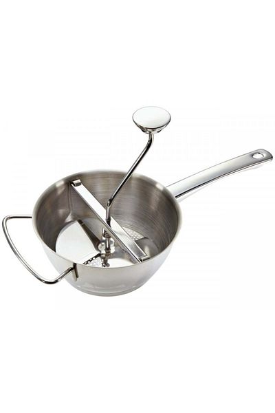 Leifheit Tocător manual de legume, oțel inoxidabil, argintiu, 20 cm