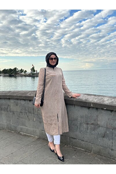 JALİA Batik Strawberry-Ruffle Detail Zipper Araboy-6070