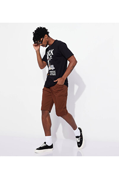 Aeropostale Aero Guys Regualr fit and utility pocket with twill Stretch Carpenter Shorts