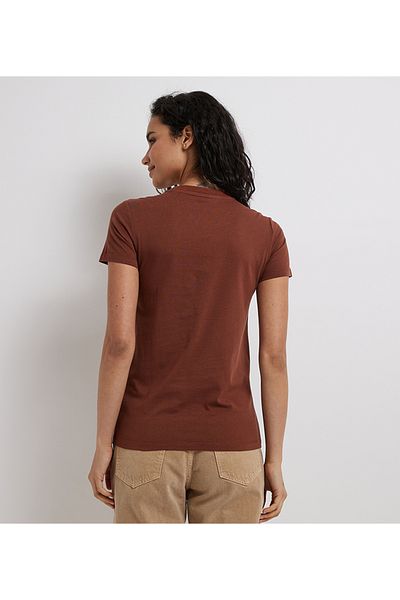 Aeropostale تي شيرت AERO نسائي بقصّة عادية مع طباعة على الصدر