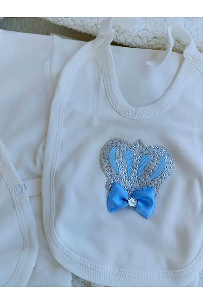 baby unicorn بدلة ZIBIN للأطفال الرضع من طراز PRINCE BLUE CROWN، هدية للأطفال