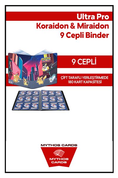 Mythos Cards Ultra Pro - Koradon & Miradon 9 Pocket Binders