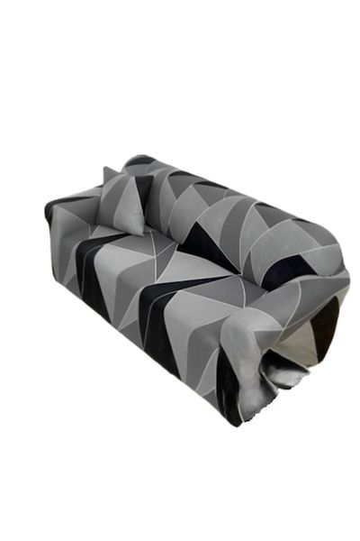 JOJO HOME Elastic Sofa Cover, Jojo Home, Abstract Print, M-2 Seats, 140x180cm