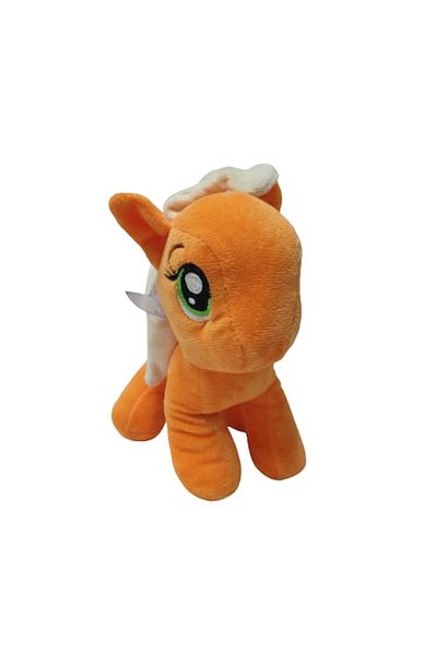 OEM Plush Toy Unicorn with Suction Cup 23 cm, Orange