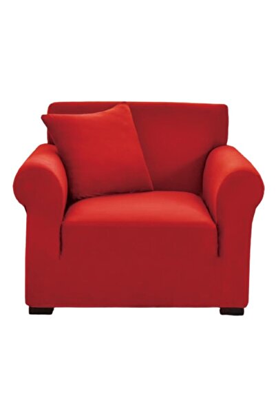 OEM Elastic Armchair Cover, Uni, 90x140cm, Red