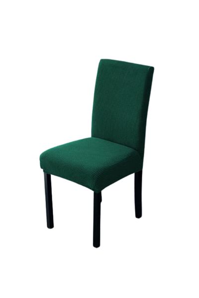 OEM Husă de scaun Sonia-Home, material Grofat și catifea, Uni, Verde Tuborg