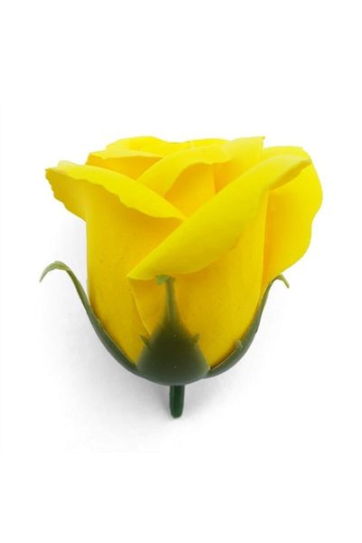 OEM Yellow Soap Roses, 50 pcs/box, 5x6cm