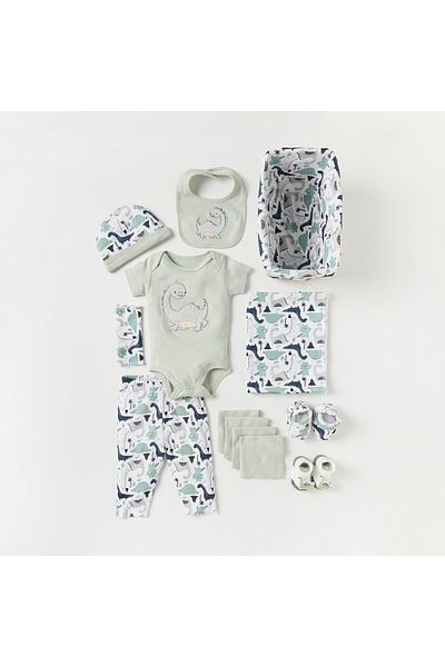 Juniors 12-Piece Dinosaur Print Clothing Gift Set