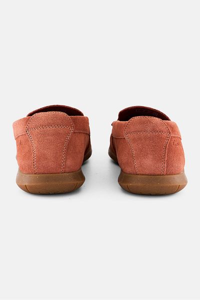 CLARKS Men Flexway Step Slip On Casual Shoes, Rust